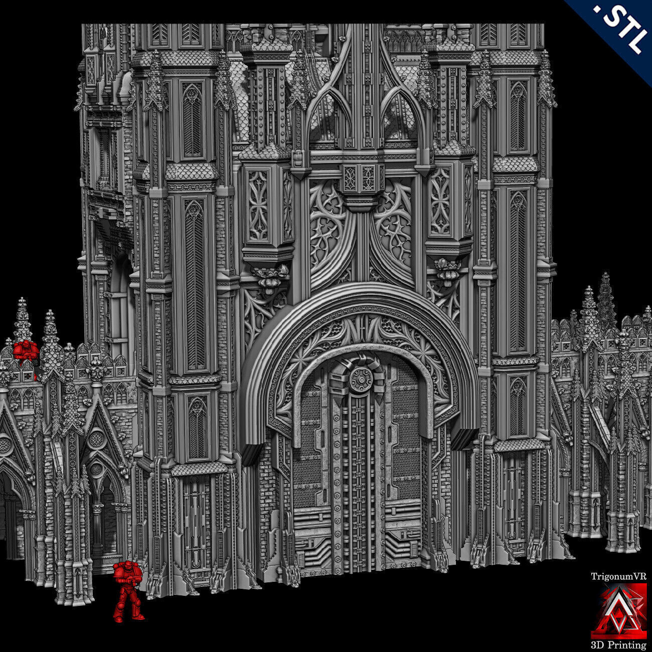 Thunder Gate 3D print model_5