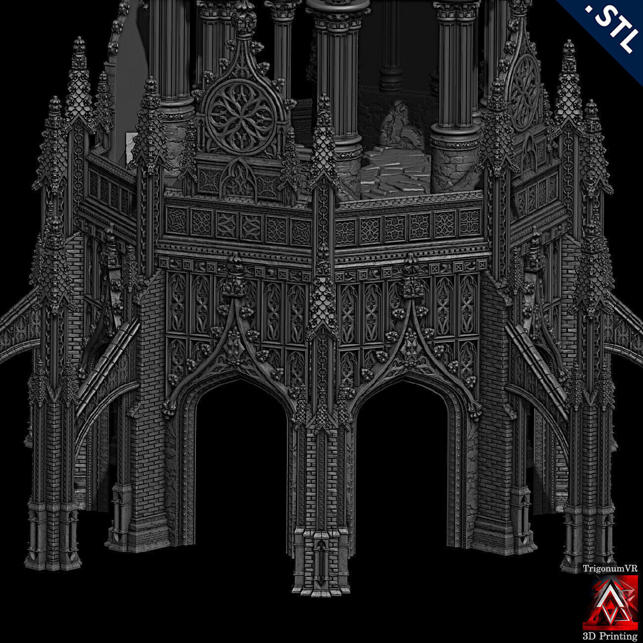 Thunder Gate 3D print model_15