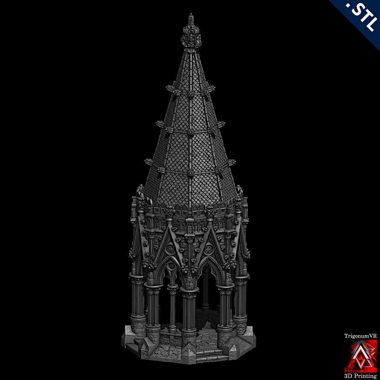 Thunder Gate 3D print model_19