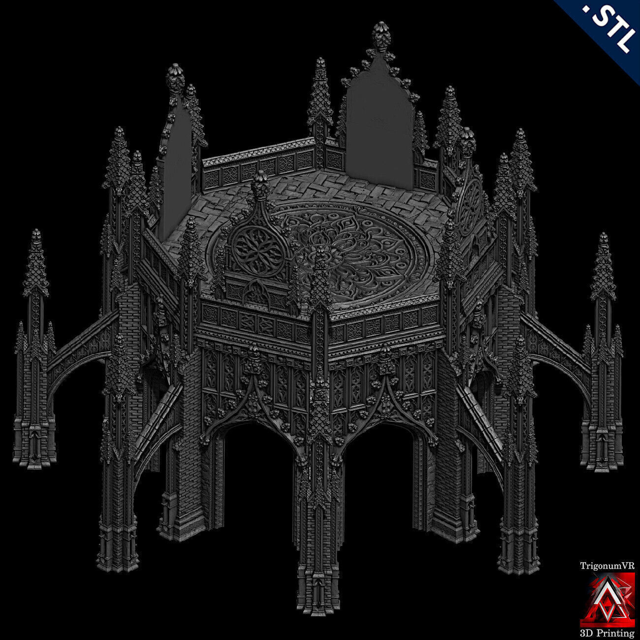 Thunder Gate 3D print model_18