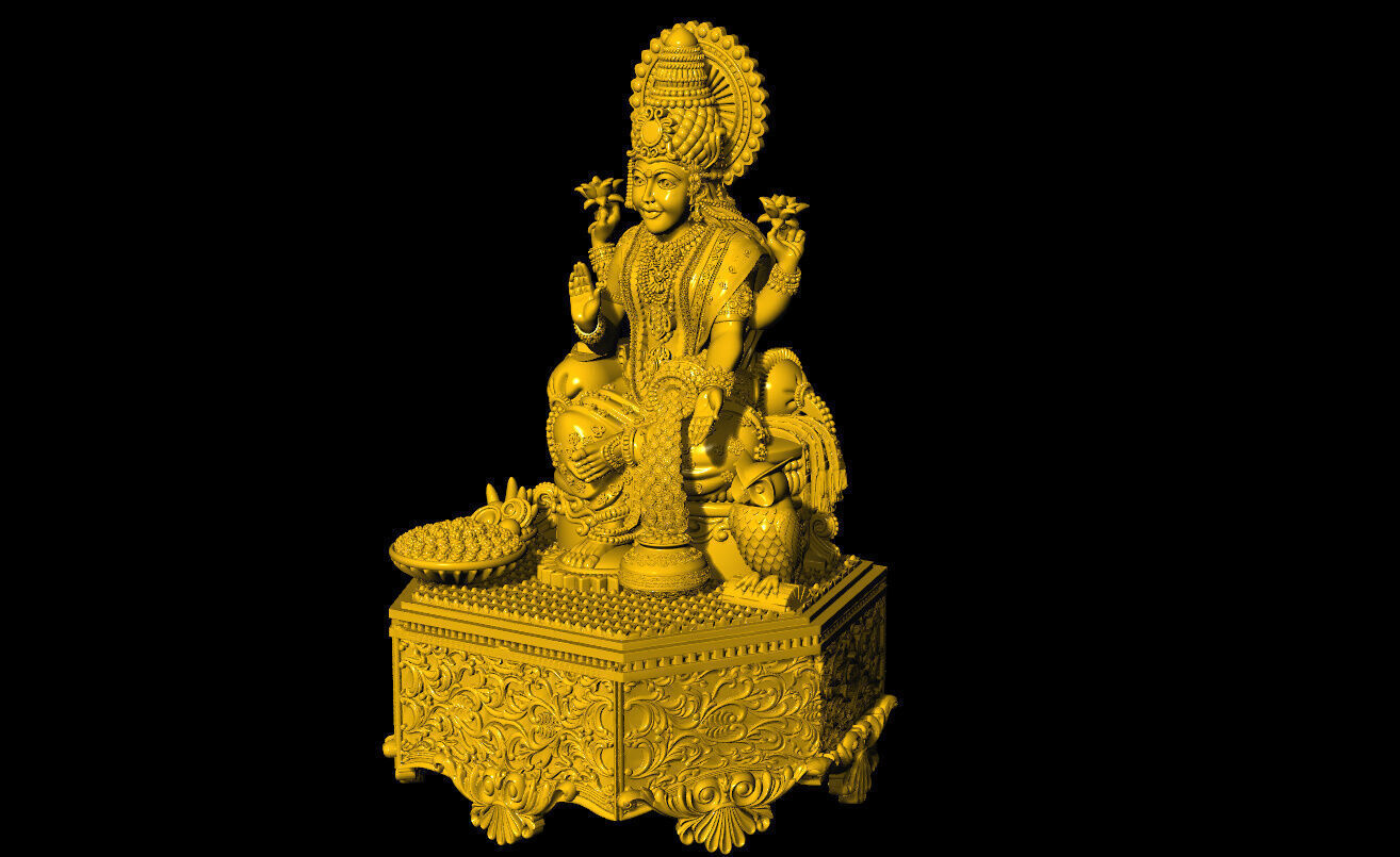 Laxmi 3D new Laxmi 3d 3D print model_2