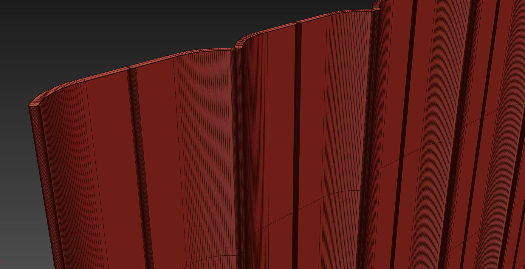 Decorative V33 Wall Panels 3D model_9