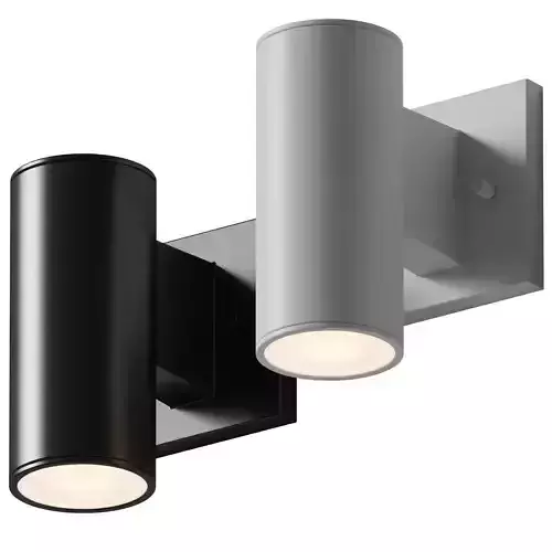 Cylinder Indoor Outdoor LED Sconce - West Elm