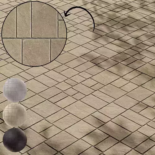 Stone Paving 09 - Seamless