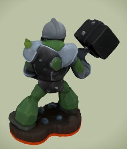 SKylanders Crusher - Skylanders Giants 3D Model  3D print model_2