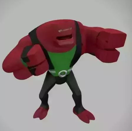 BEN TEN Four Arms - Ben 10 Omniverse 3D Model 