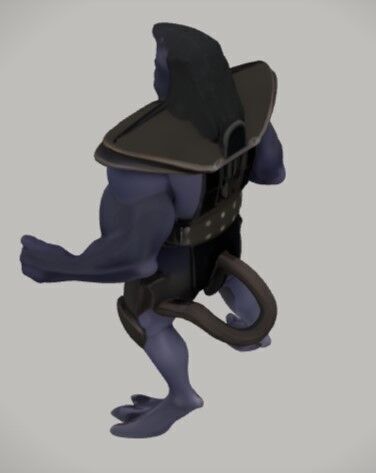 GARGOYLES Goliath - 1995 Gargoyles Stone Warriors 3D Model 3D print model_3