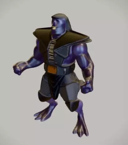 GARGOYLES Goliath - 1995 Gargoyles Stone Warriors 3D Model 3D print model_0