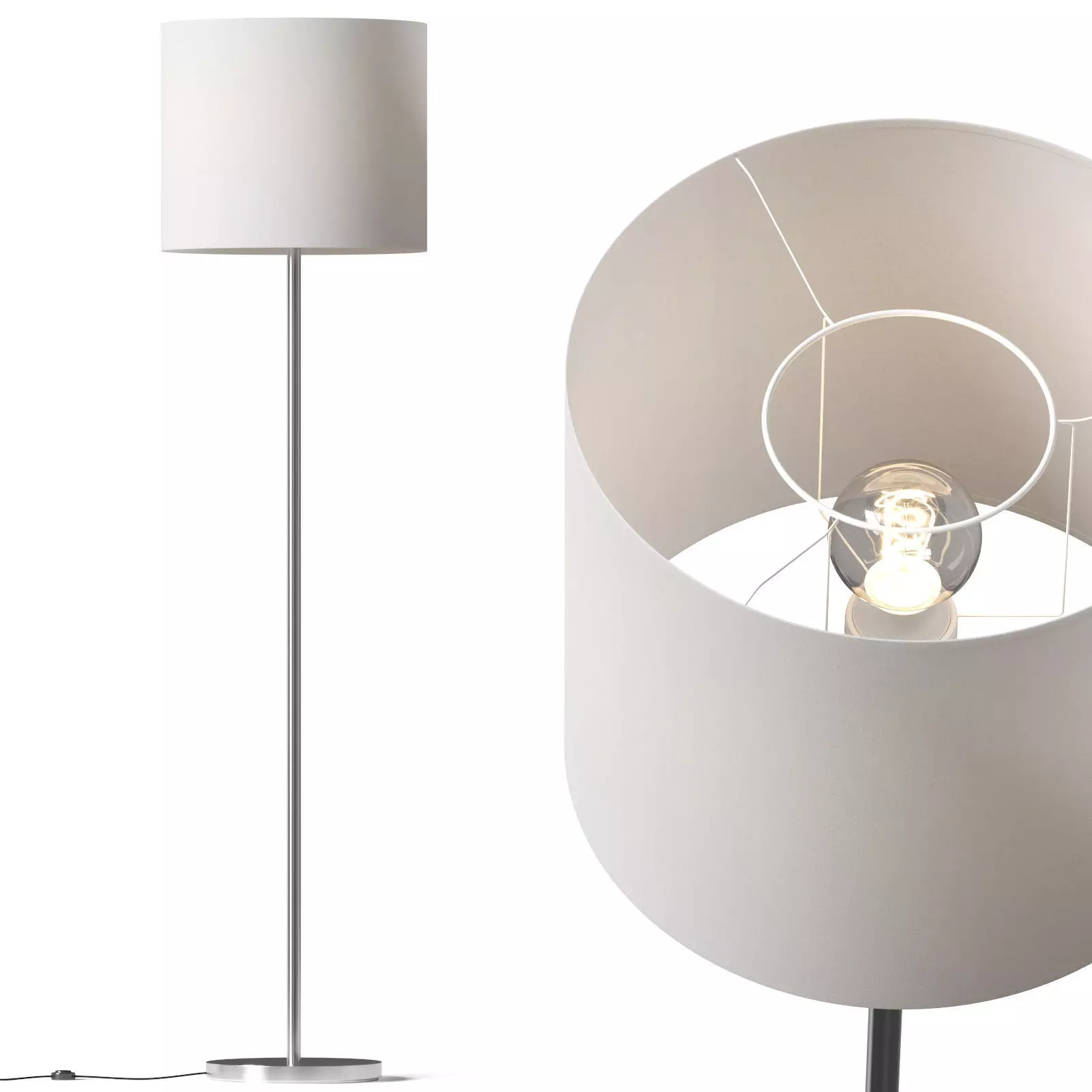 Lindby Everly Floor Lamp 3D model_0