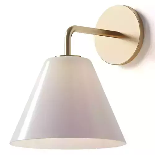 Sculptural Cone Sconce - West Elm