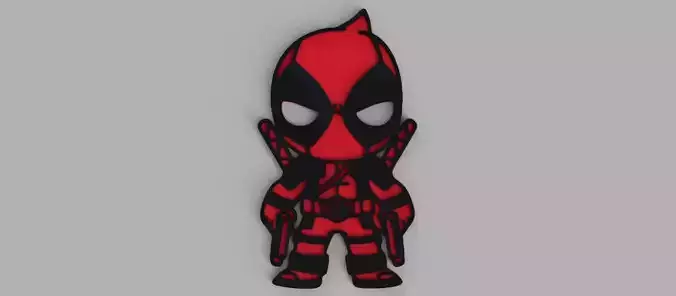 Deadpool Baby Complete Wall Picture