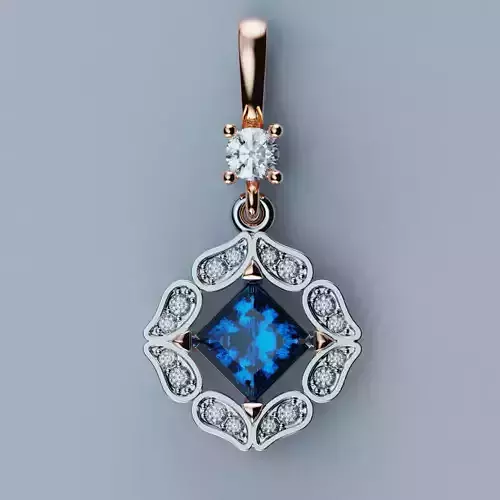 Pendant Stevia 3D model