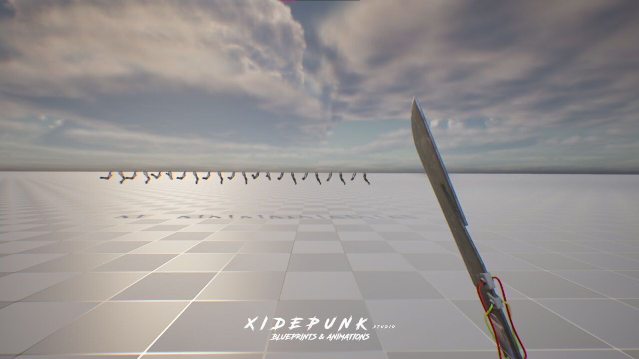 First Person Blade Animations 3D model_2