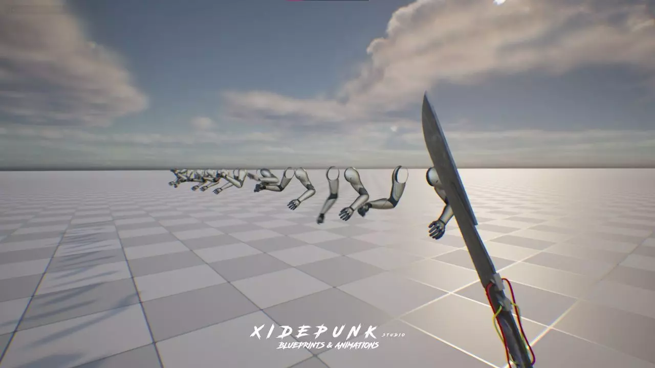 First Person Blade Animations 3D model_0