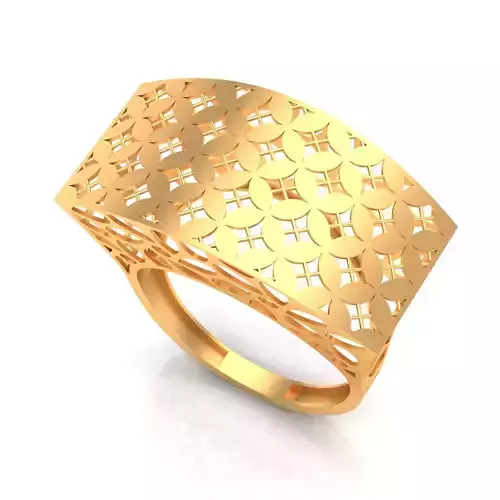fusion women gold ring