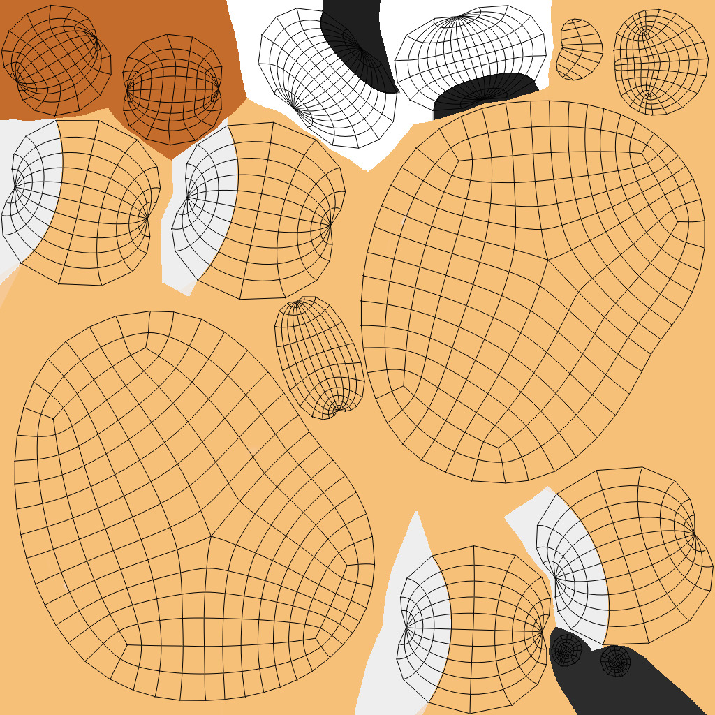 Low-Poly Dog Animated - Fun World Animal Low-poly 3D model_10