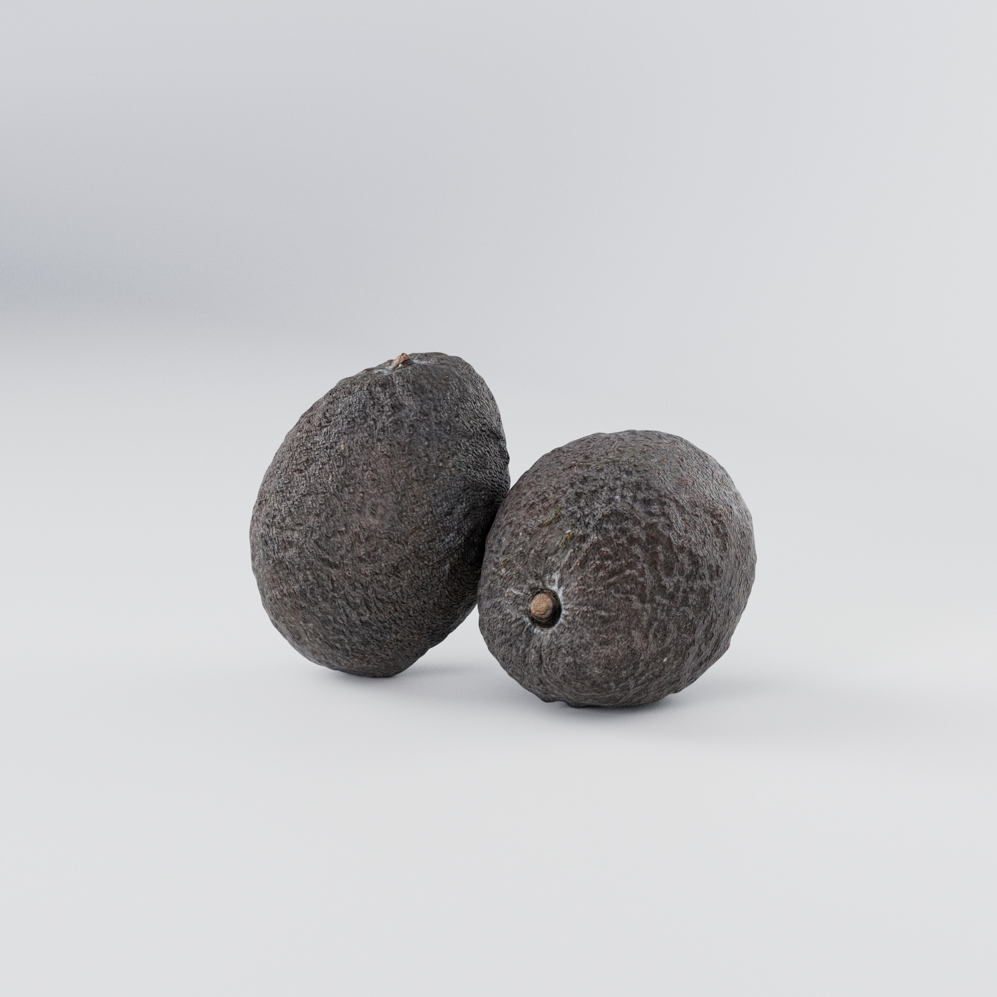 Avocado 3D model Low-poly 3D model_9