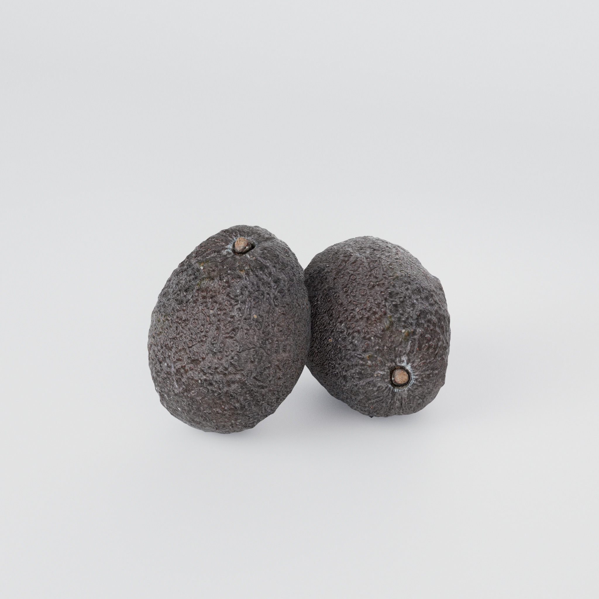 Avocado 3D model Low-poly 3D model_6