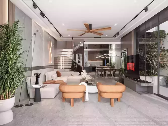  Townhouse construction