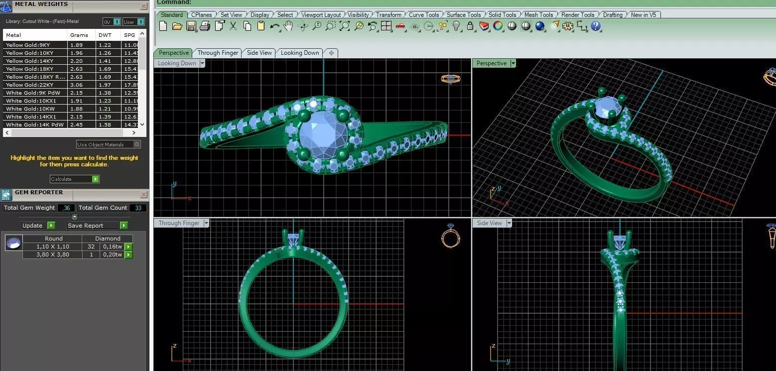 ring 80 3D print model_0