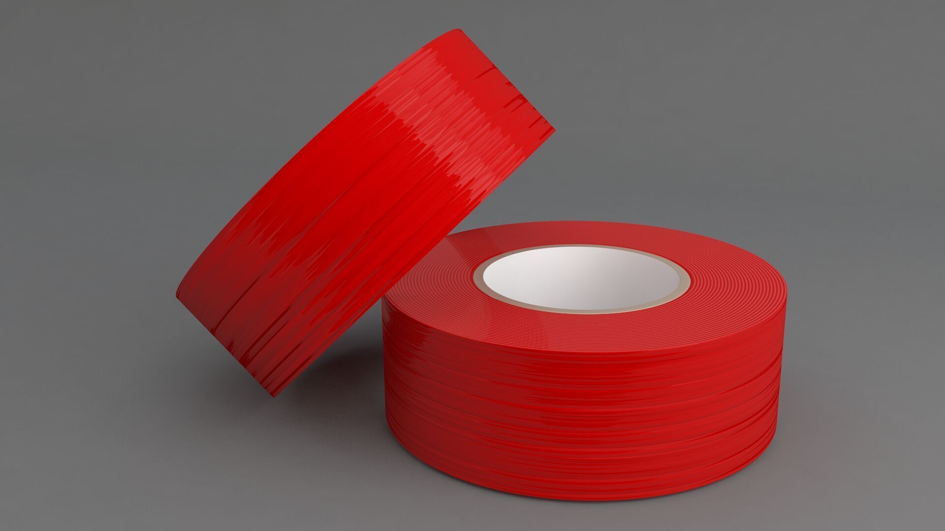Duct Tape RED 3D model_3