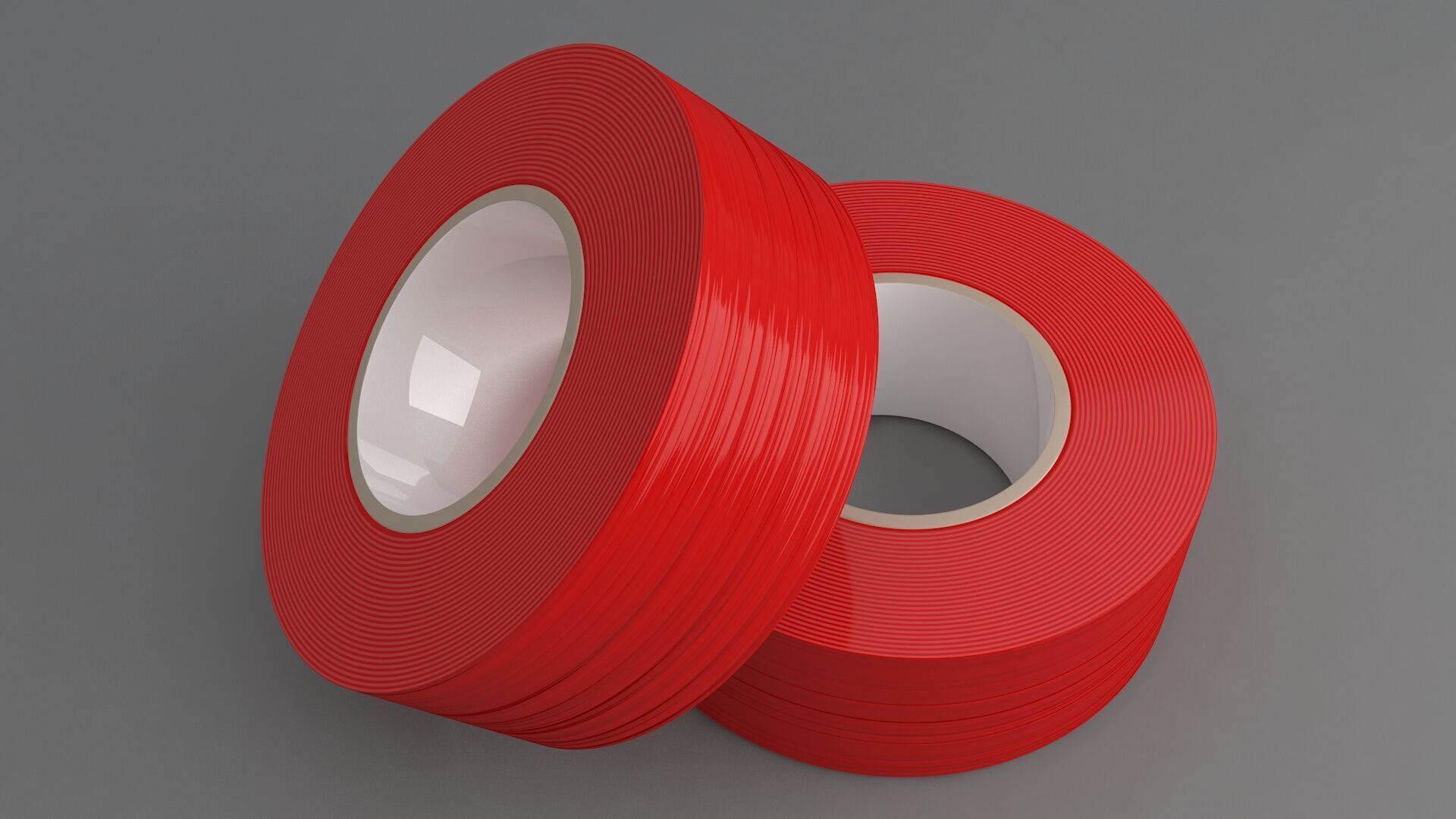 Duct Tape RED 3D model_1