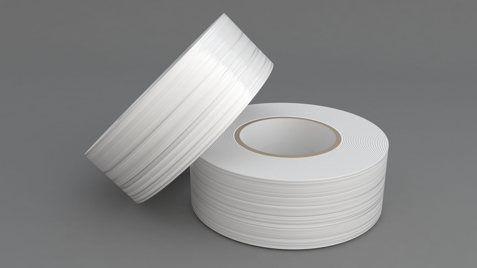 Duct Tape White 3D model_3