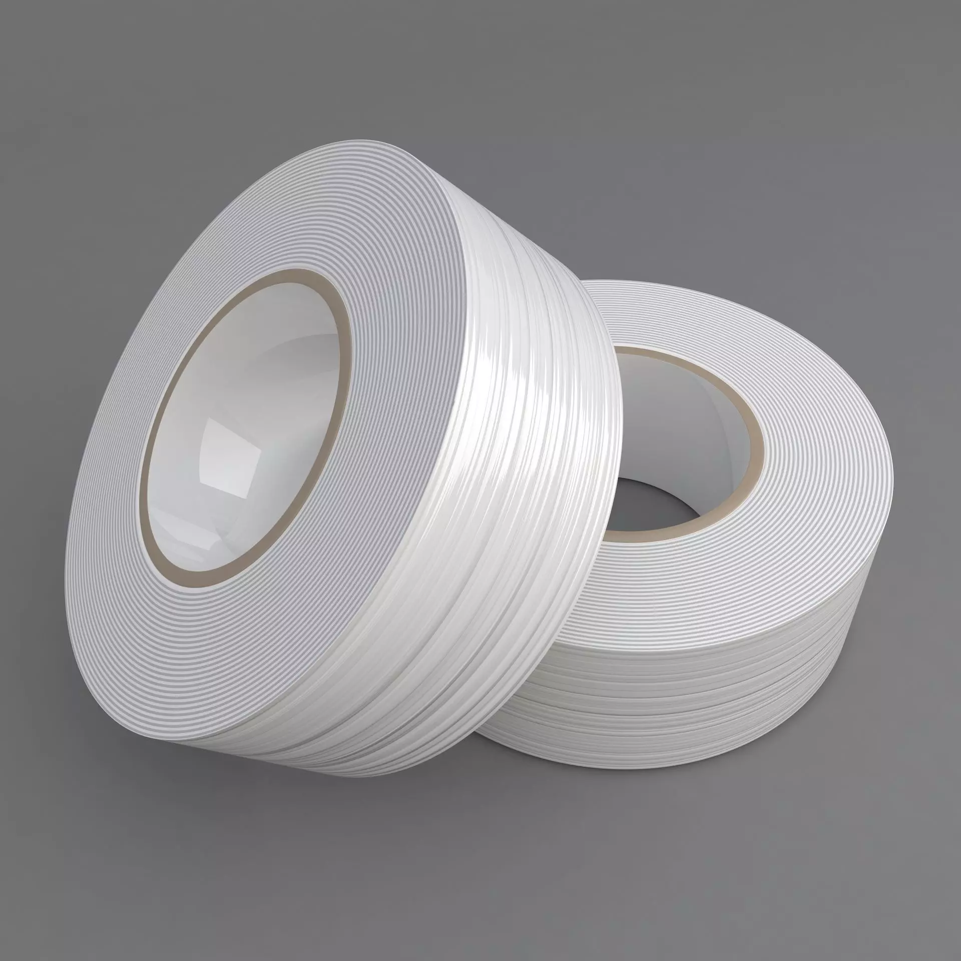 Duct Tape White 3D model_0