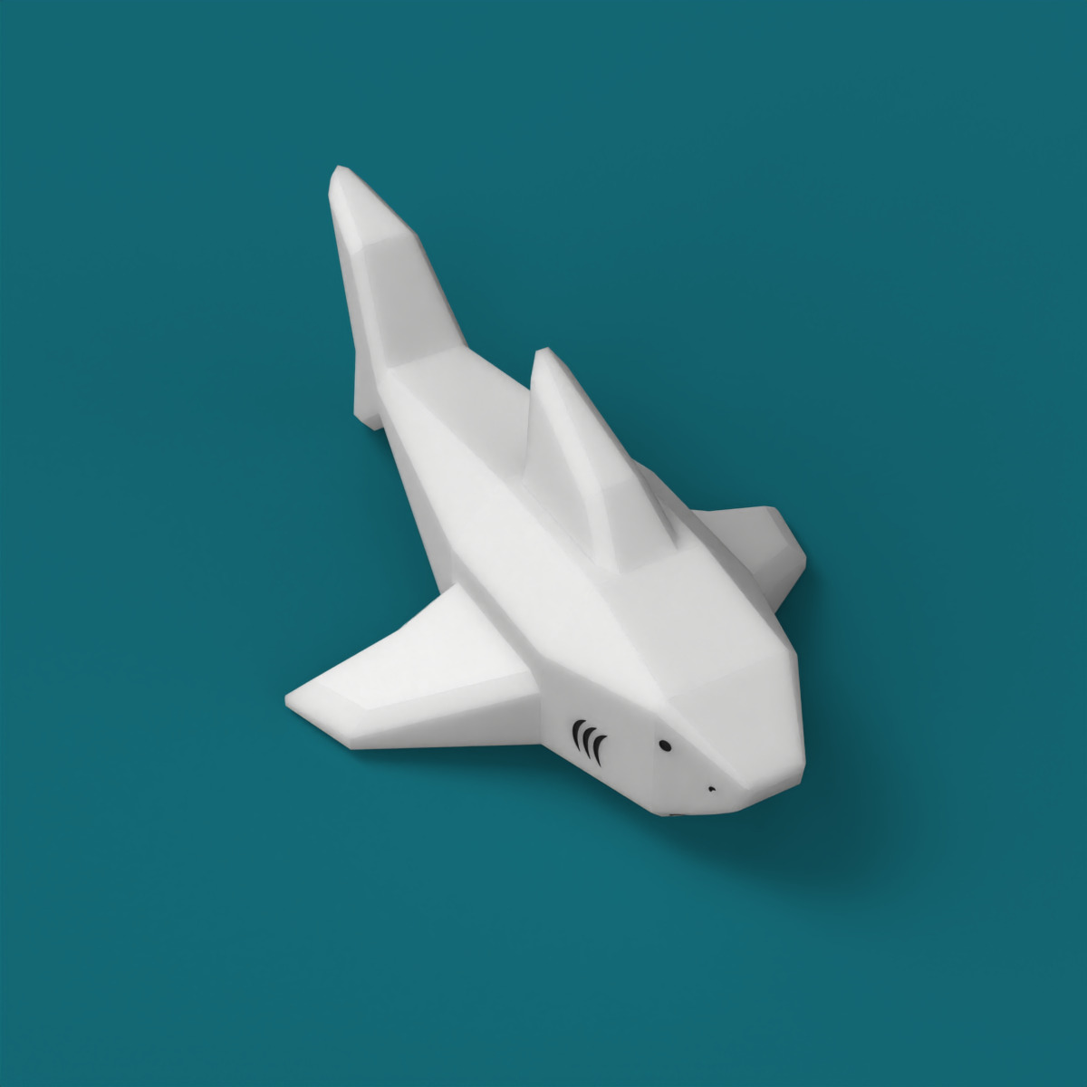 Shark 3D print model_5