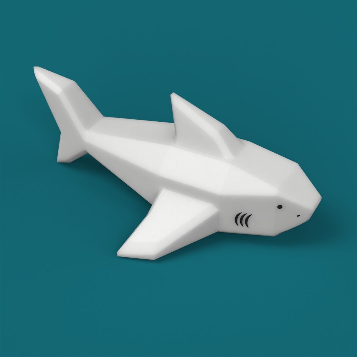 Shark 3D print model_6