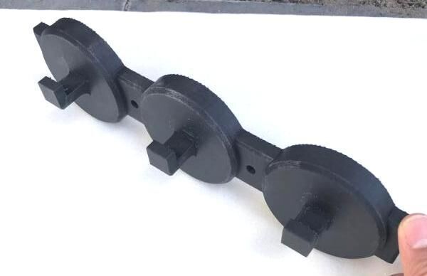 bathroom towl hook 2 3D print model_2