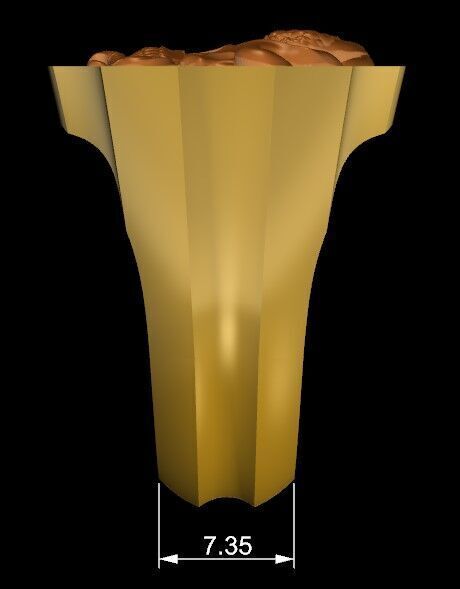 Snake and Skull Ring 02 3D print model_10