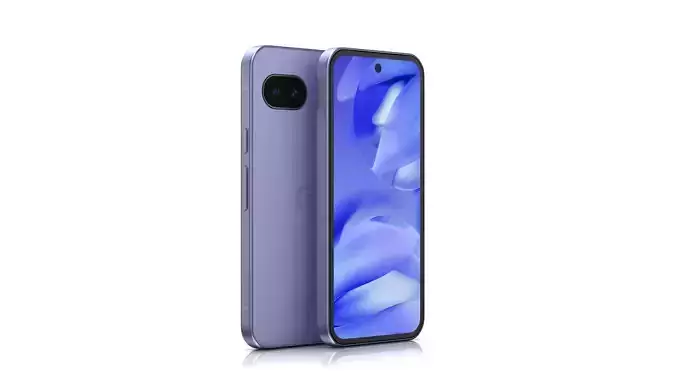 Google Pixel 9a Low-poly 3D model