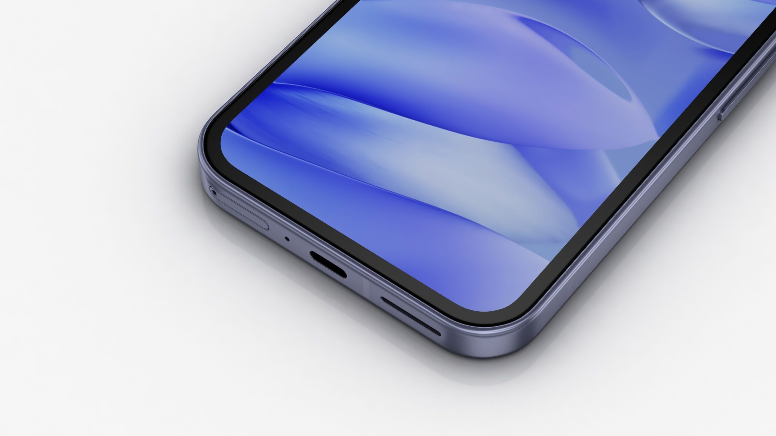 Google Pixel 9a Low-poly 3D model_9