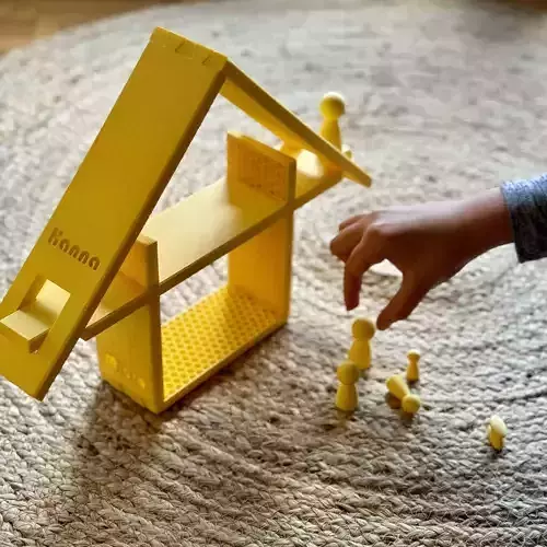 Micro Haus - 3D Toy with Japanese Joints 3D print model