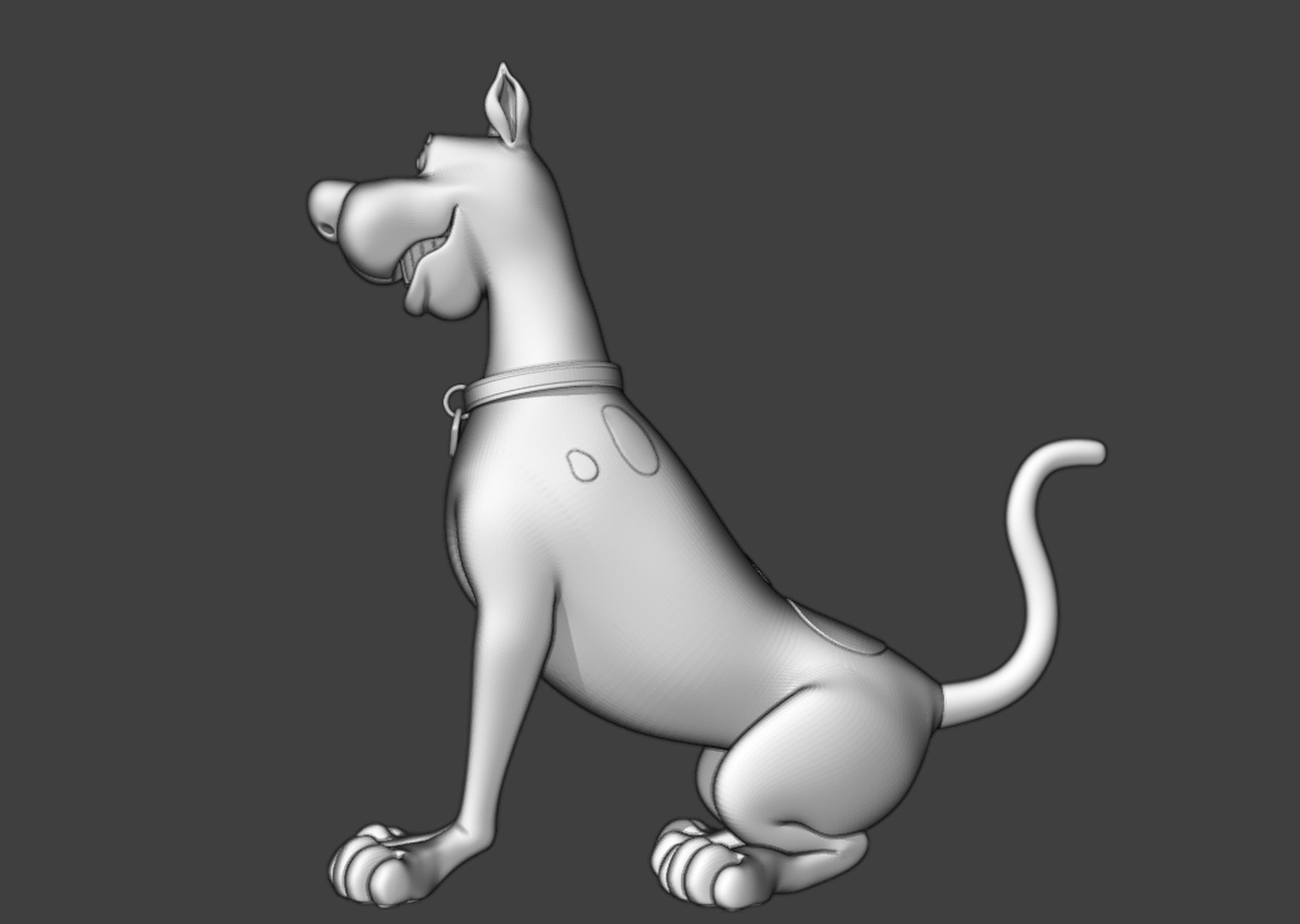 Scooby-Doo Figure 3D print model_6