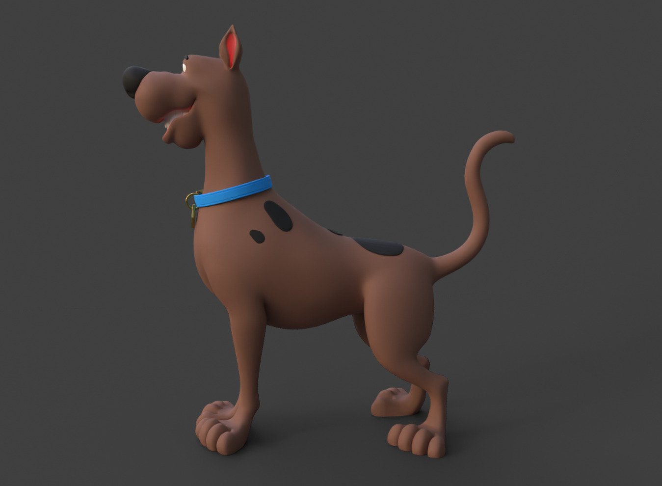 Scooby-Doo Figure 3D print model_10