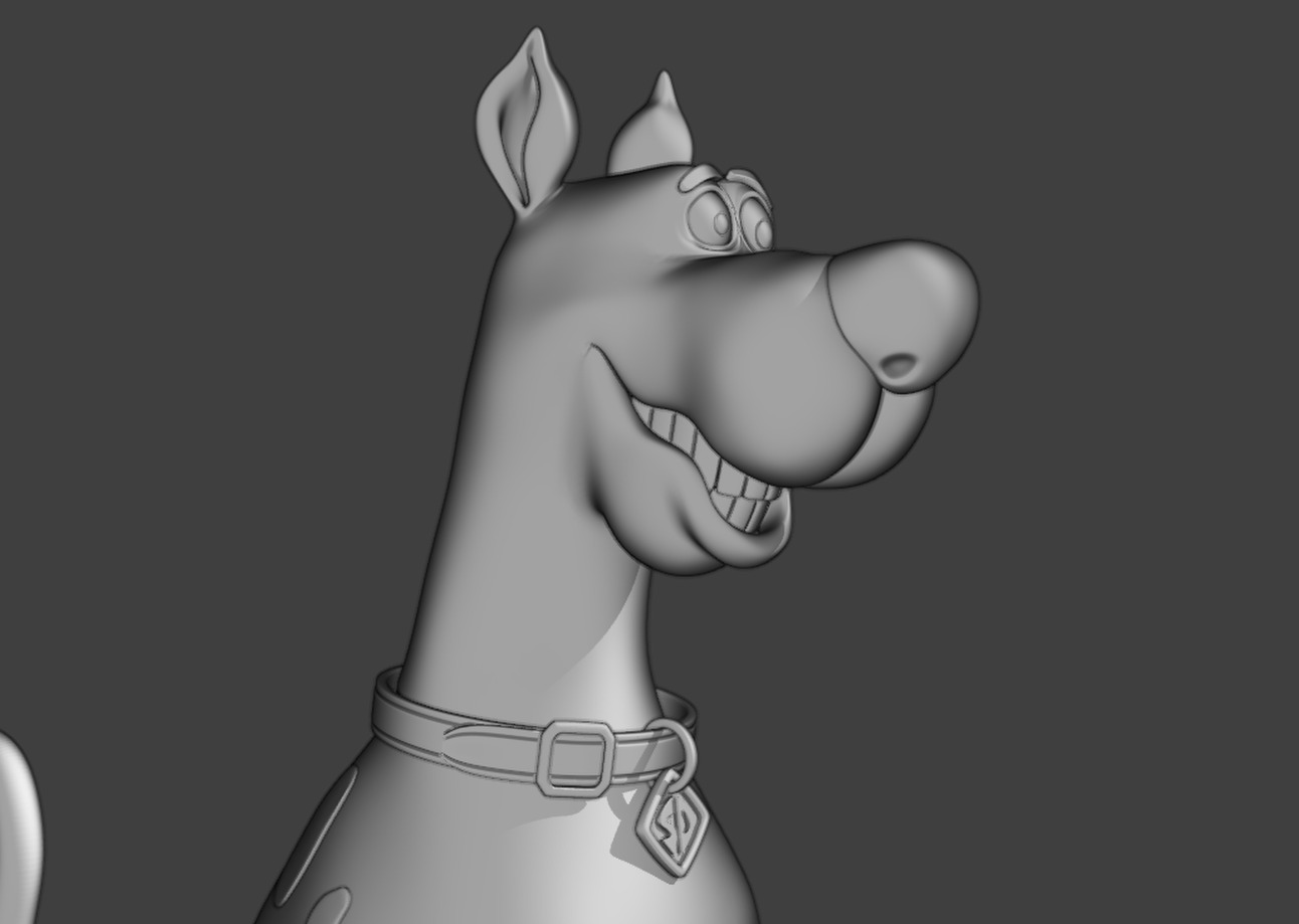 Scooby-Doo Figure 3D print model_7