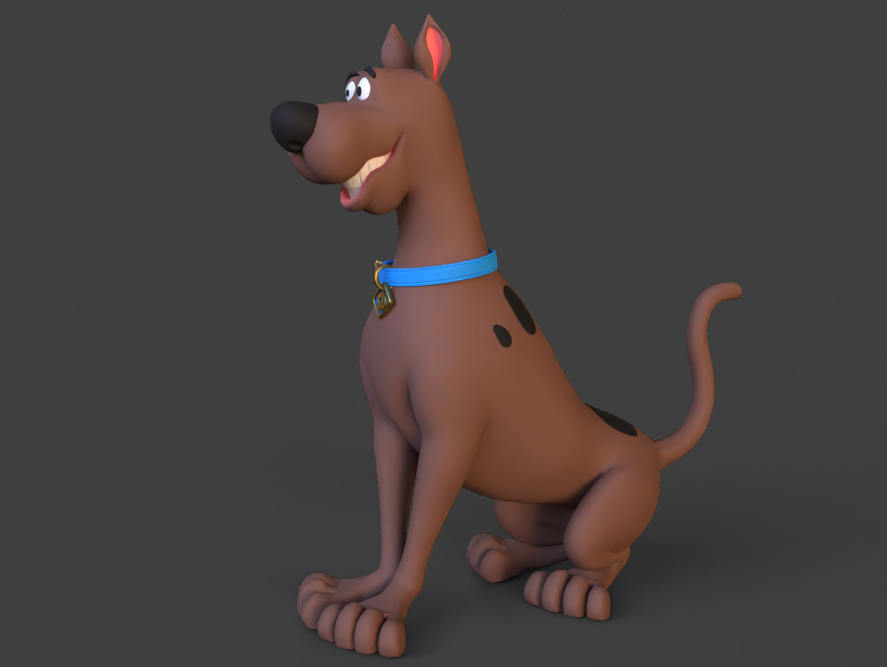 Scooby-Doo Figure 3D print model_2