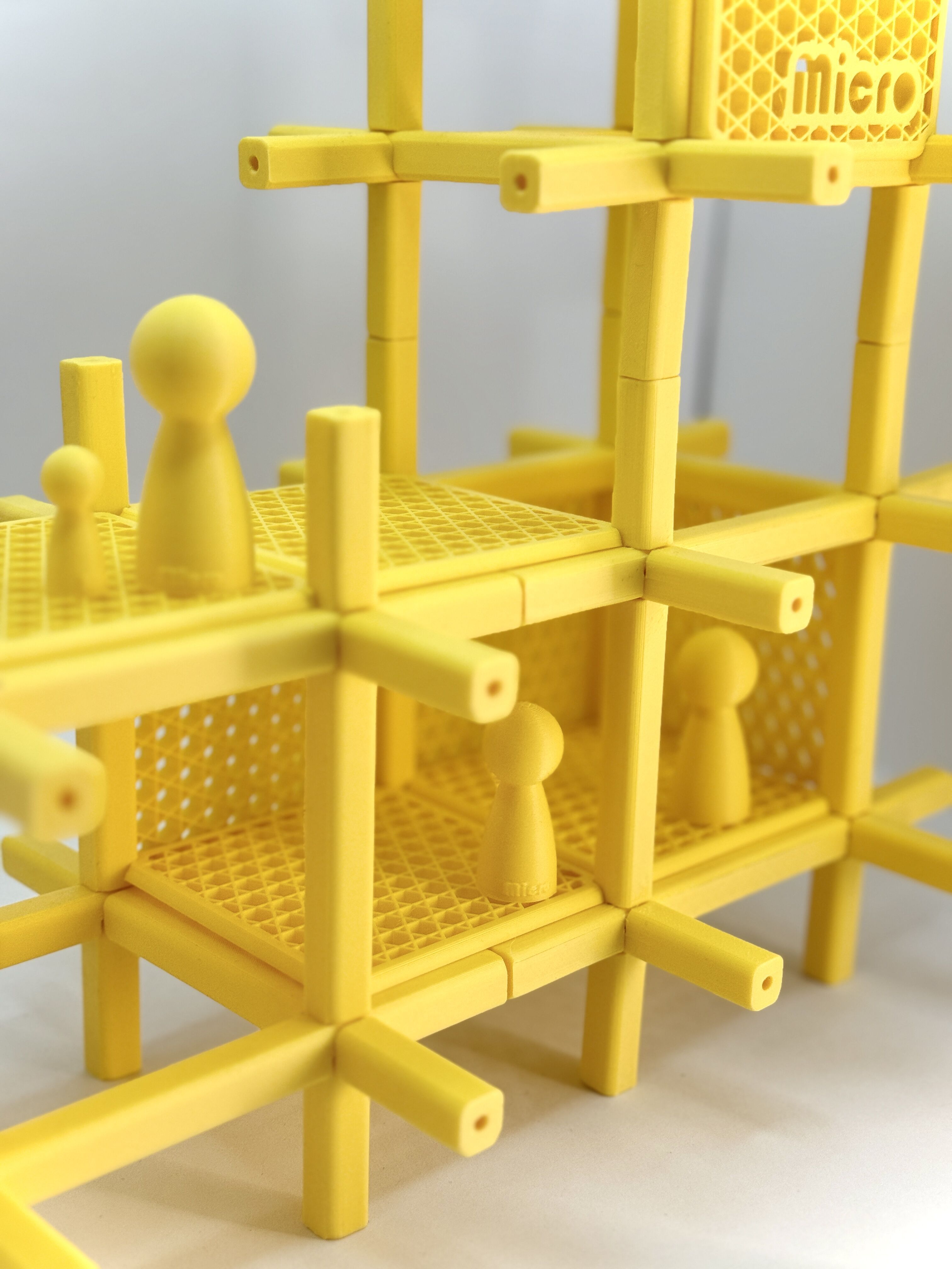 Micro Blocs - Advanced 3D Toy with Japanese Joints 3D print model_9