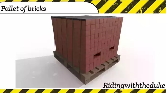 Pallet of bricks