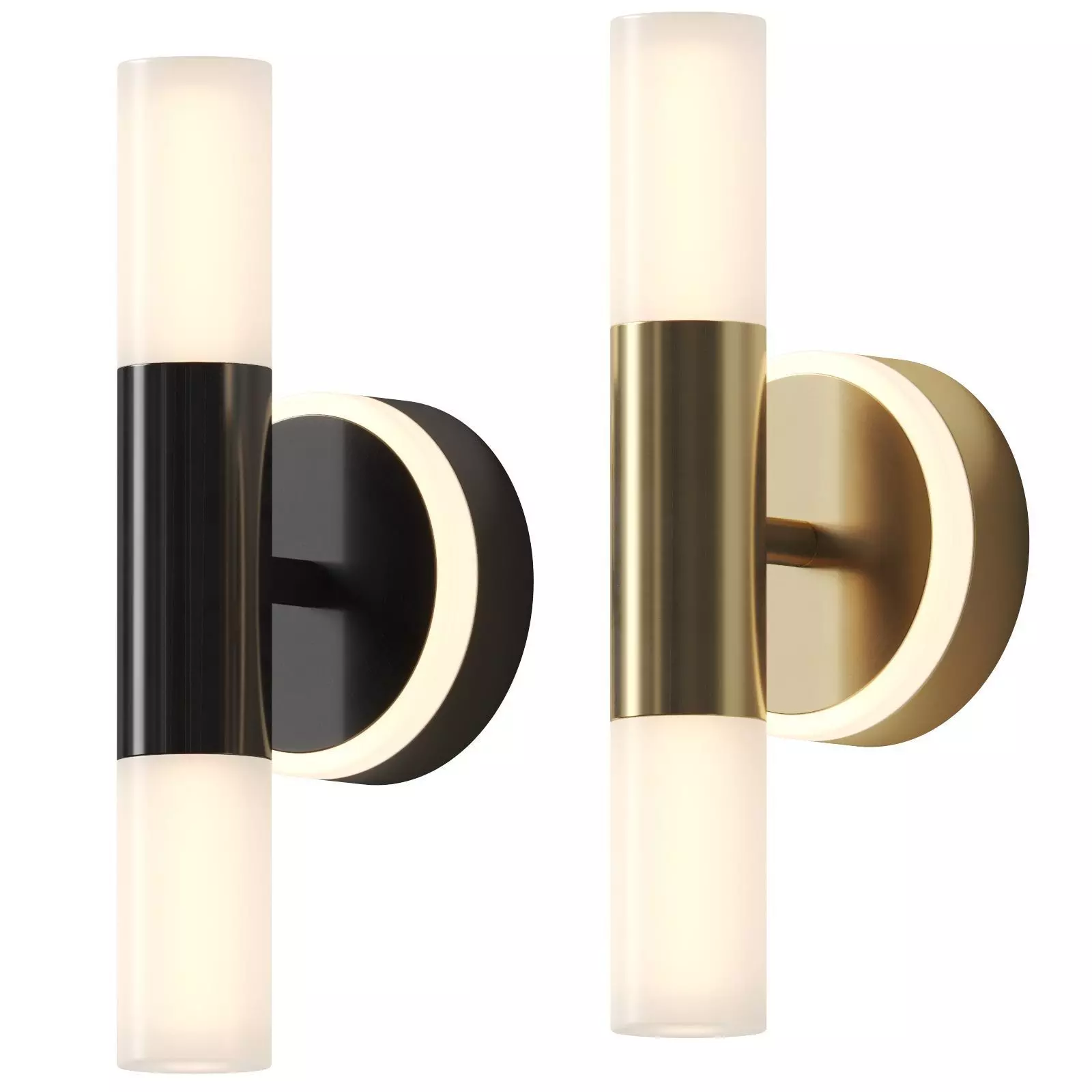 Affluent Interior - MODERN wall lamp 3D model_0