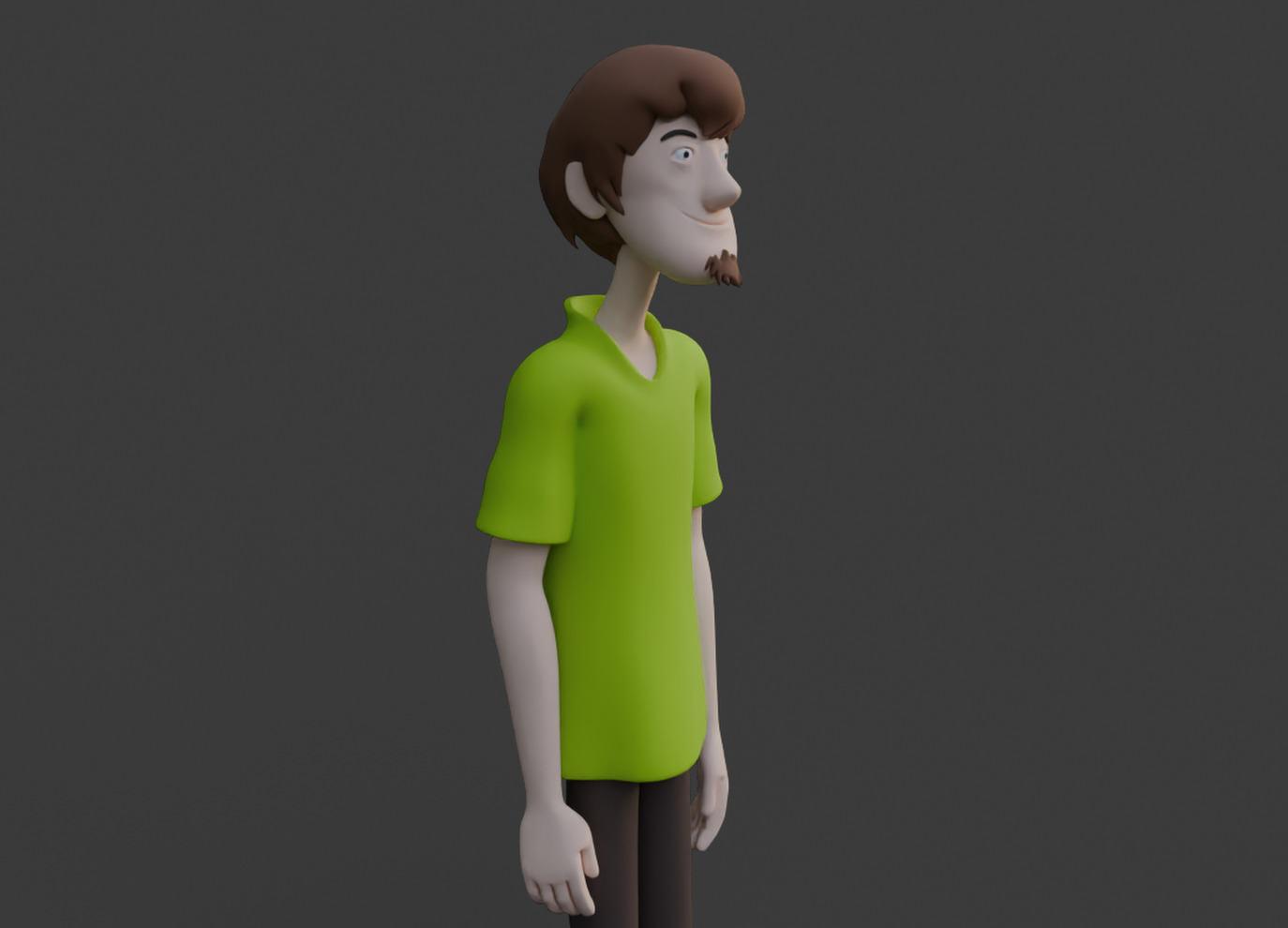 Shaggy Rogers 3D print model_9