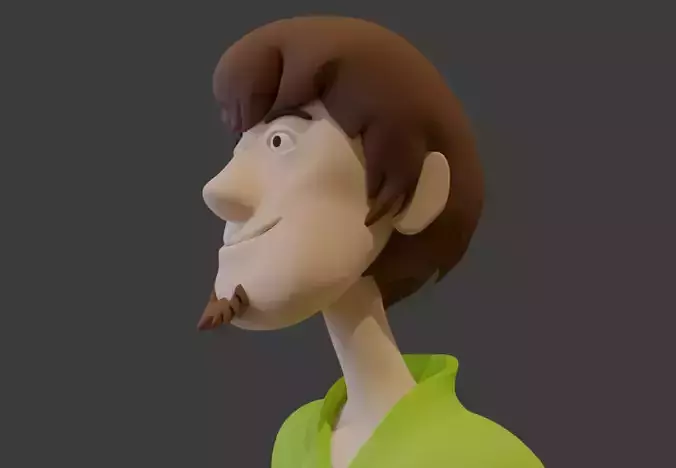 Shaggy Rogers 3D print model