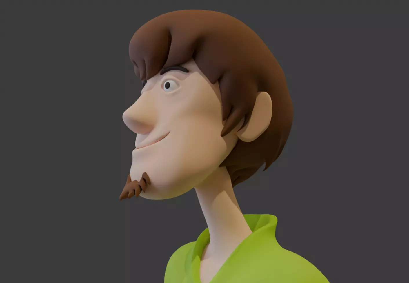 Shaggy Rogers 3D print model_0