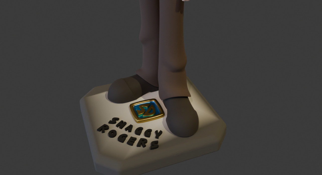 Shaggy Rogers 3D print model_2