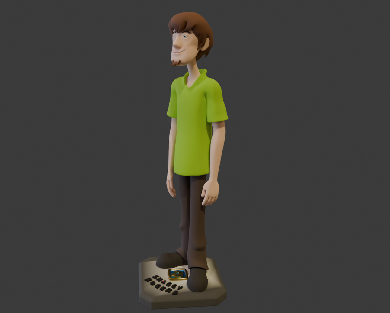 Shaggy Rogers 3D print model_1