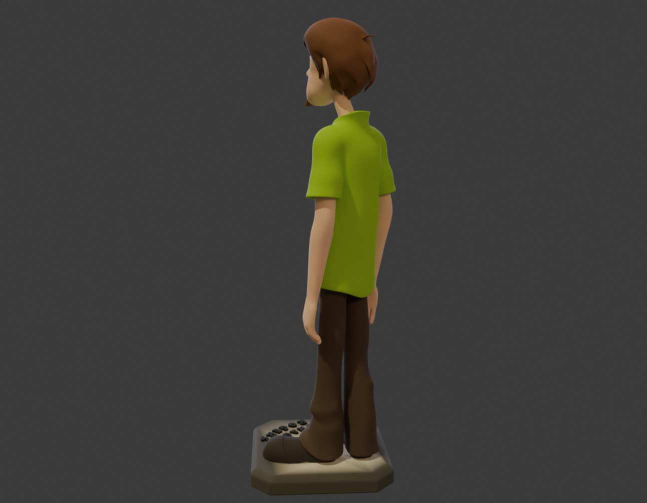Shaggy Rogers 3D print model_3