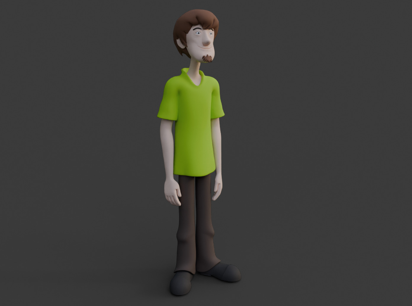 Shaggy Rogers 3D print model_10