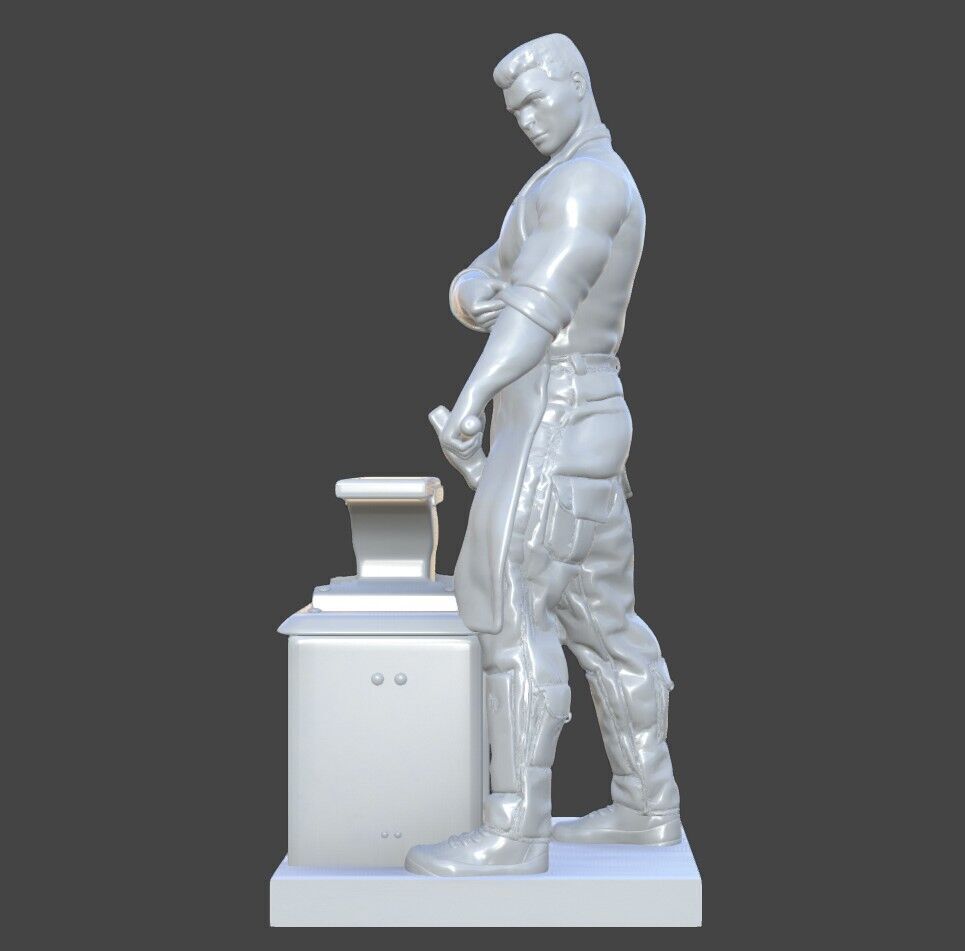 Blacksmith 3D print model_4